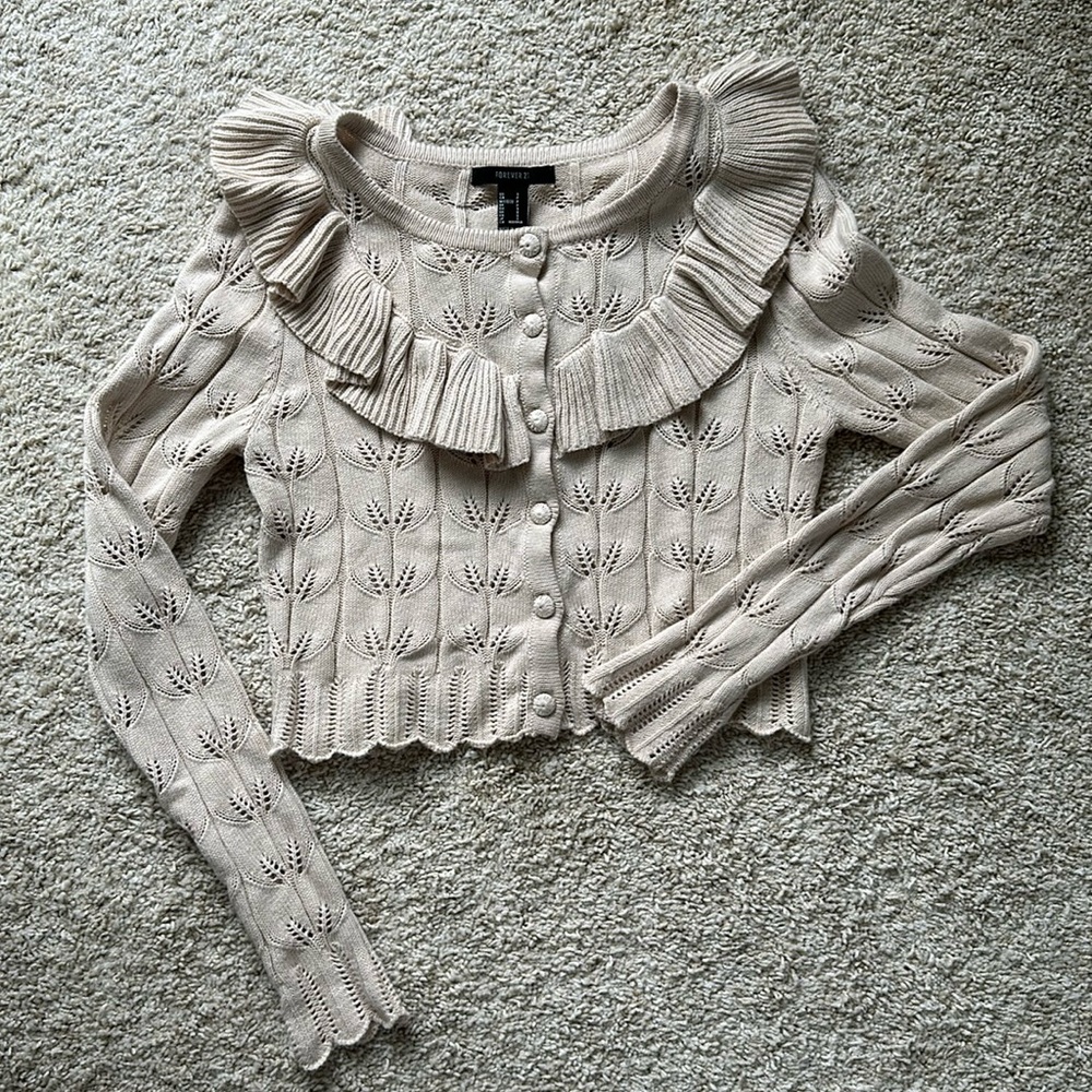 Forever 21 Pointelle Sweater